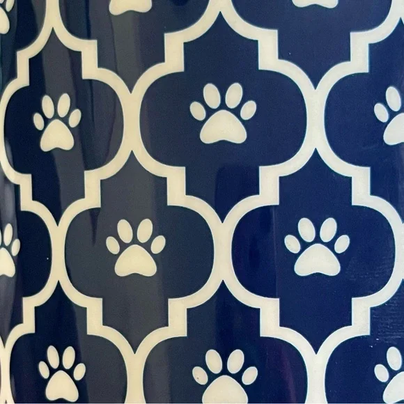 Dog Treat Canister with Secure Wood Top - Picture 3 of 7